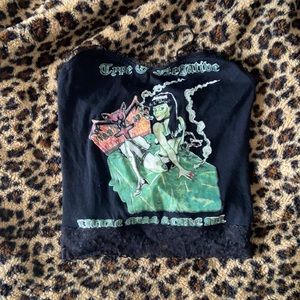 TYPE O NEGATIVE CORSET TOP